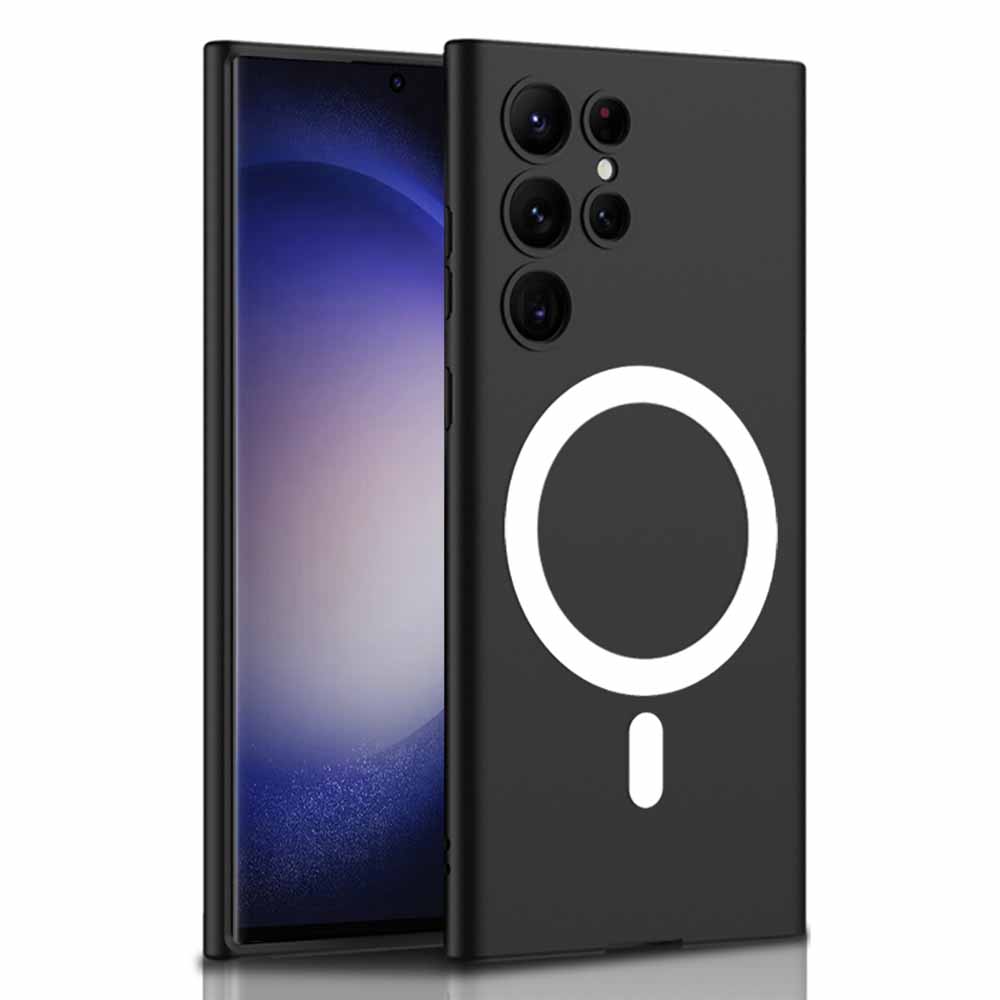 GKK pro Samsung Galaxy S23 Ultra dotykový TPU PC kryt kompatibilní s MagSafe Ultra tenkým pouzdrem na telefon GKK pro Samsung Galaxy S23 Ultra dotykový TPU PC kryt kompatibilní s MagSafe Ultra tenkým pouzdrem na telefon